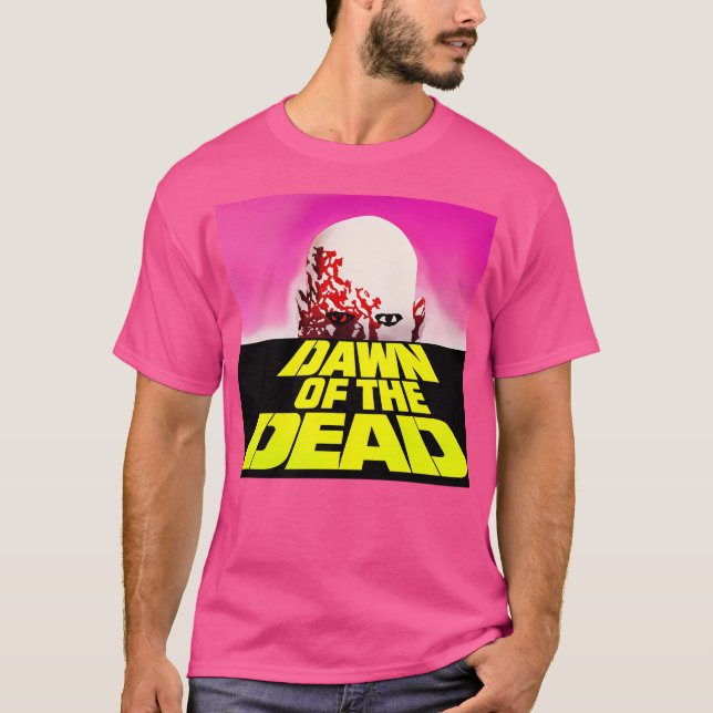 Dawn of the Dead 1978 Horror Movie T Shirt (Framsida)