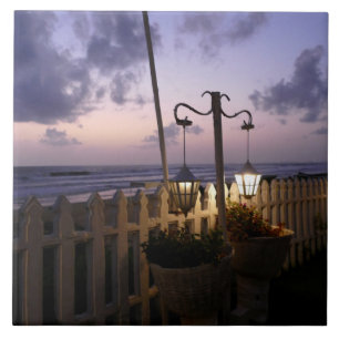 Dawn on the Beach Kakelplatta