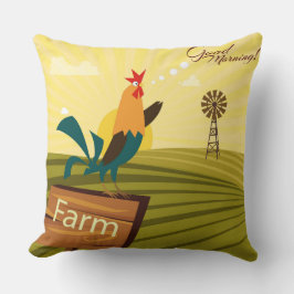 Dawn On The Farm Dekorativ Kudd Kudde