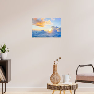 Dawn ovanför världen poster