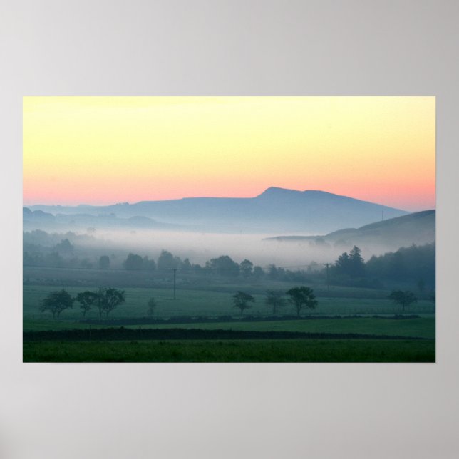 Dawn över Hadrians Wall Poster (Framsidan)