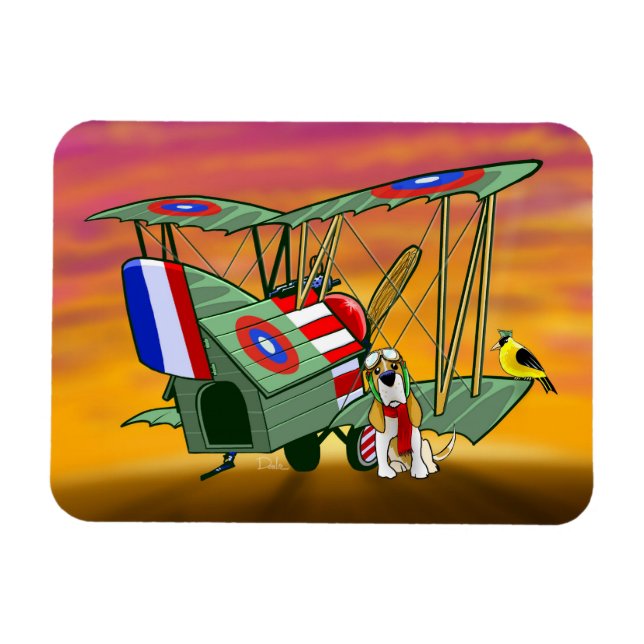 Dawn Patrol Magnet (Horisontell)