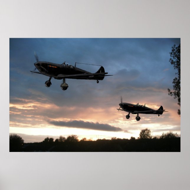 Dawn Patrol Poster (Framsidan)