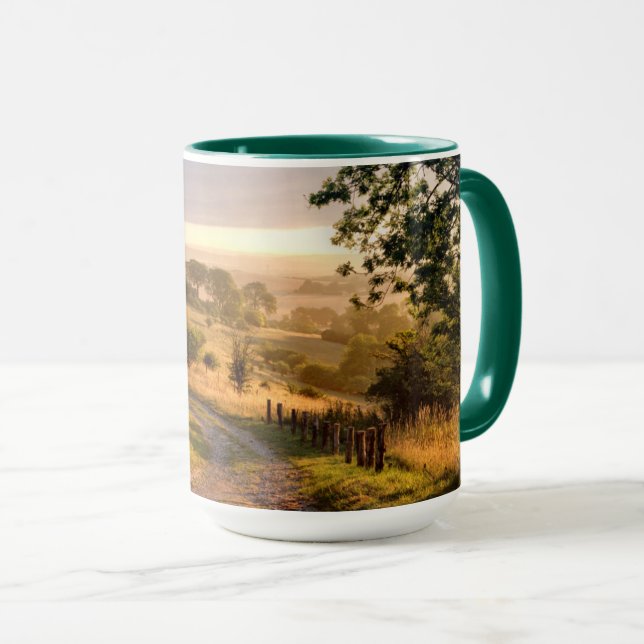 Dawn Sunshine | Engelska landsbygden Mugg (Framsida höger)