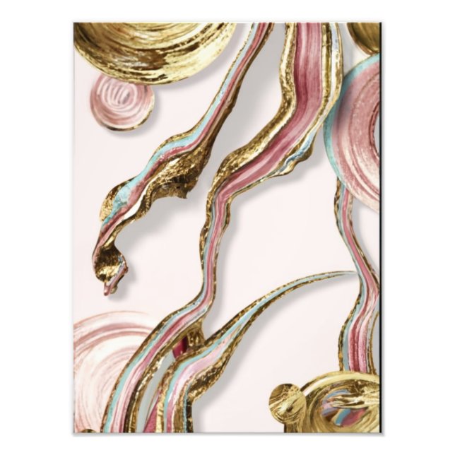 Dawn vid Ro Marble Sea Fototryck (Framsidan)