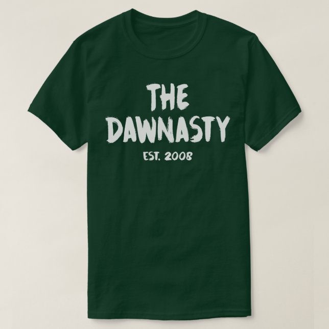 Dawnasty Est 2008 White T Shirt (Design framsida)