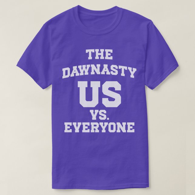 Dawnasty US har alla 1 T Shirt (Design framsida)