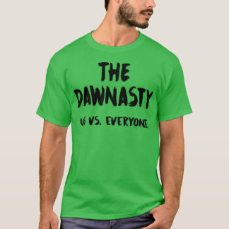Dawnasty US mot alla i svart T Shirt