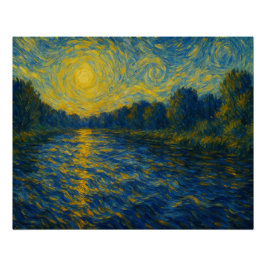 Dawn's Reflection Perfect Poster