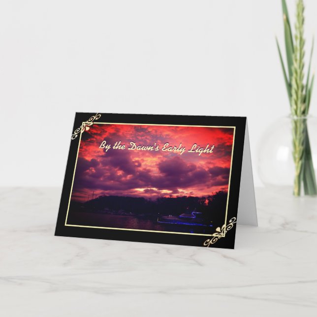 Dawn's Tidigt Light Birthday Greeting Card Kort (Framsida)