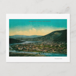 Dawson, Alaska Yukon Territory Town View Vykort
