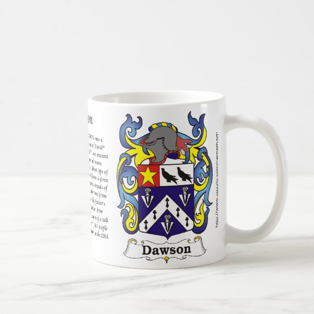 Dawson familjlag av armmuggen kaffemugg (Höger)