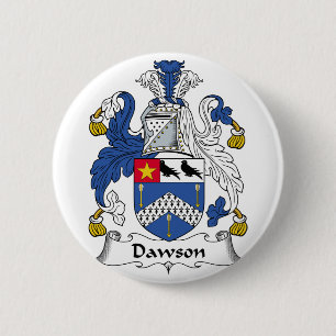 Dawson familjvapensköld knapp