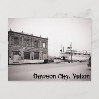Dawson stad, Yukon Vykort