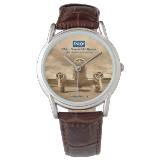 DAX - Diamond Luft Xpress DC-3 Pilotens bevakning Armbandsur