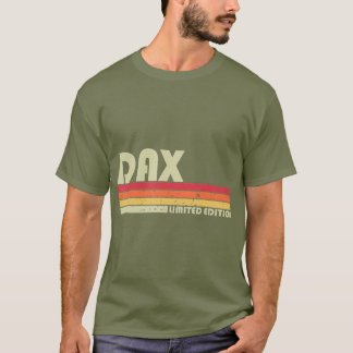 DAX Gift Namn Personlig Funny Retro Vintage T Shirt