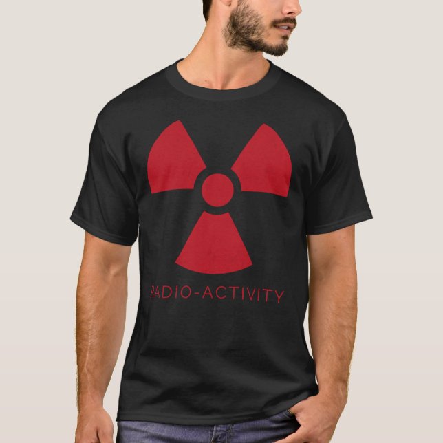 Day Gift Kraftwerk Radioactivity Retro Fläkt Art D T Shirt (Framsida)