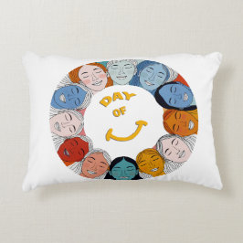 Day of Happiness  Prydnadskudde