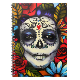 Day of the dead anteckningsbok
