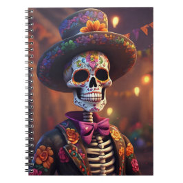 Day of the dead anteckningsbok