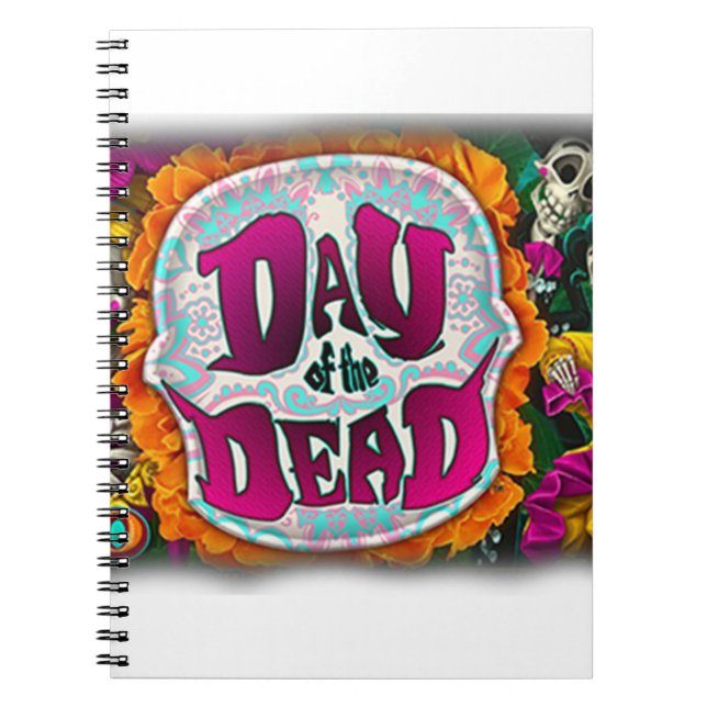 Day of the dead anteckningsbok (Framsidan)
