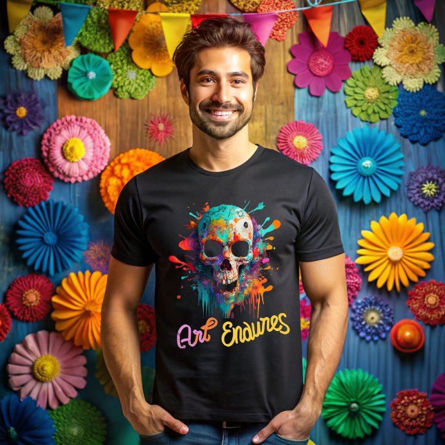 Day of the dead, art endures t shirt (Skapare uppladdad)