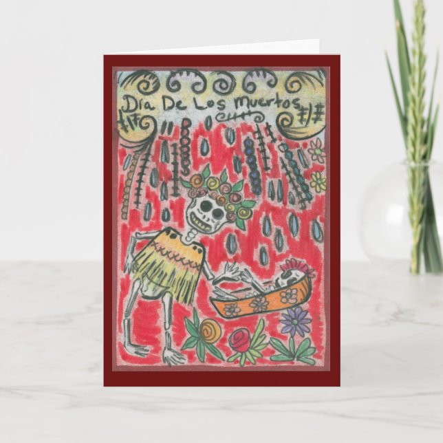 Day of the dead av Leonora Rodriguez Cajigas Kort (Framsida)