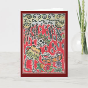 Day of the dead av Leonora Rodriguez Cajigas Kort