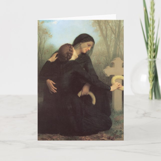 Day of the dead av William Adolphe Bouguereau Kort (Framsida)