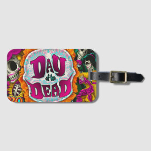Day of the dead bagagebricka