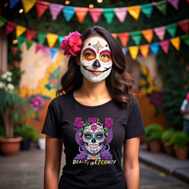 Day of the dead, Beauty in eternity T Shirt (Skapare uppladdad)