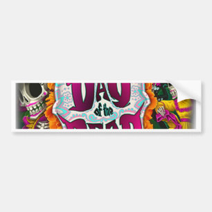 Day of the dead bildekal