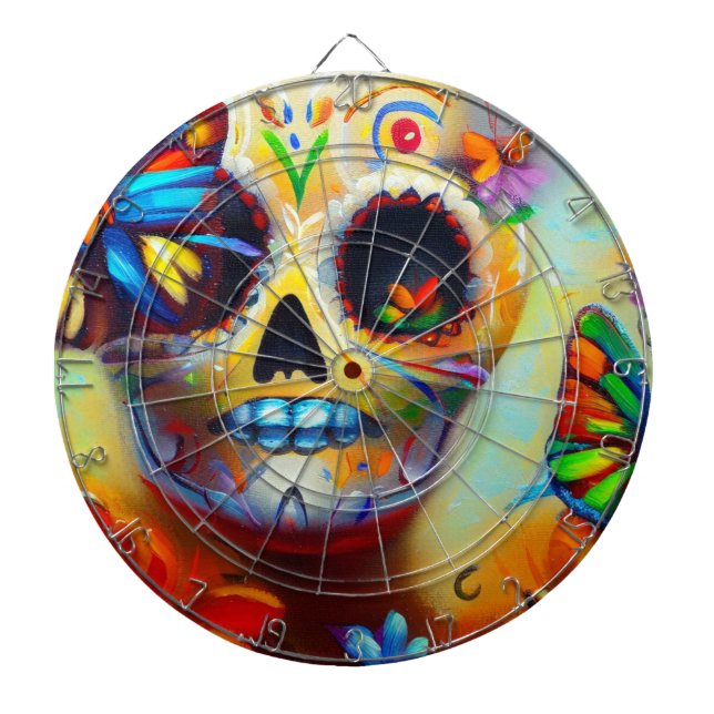 Day of the dead Butterflies (2) Darttavla (Framsidan)