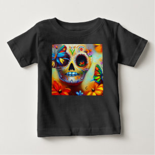 Day of the dead Butterflies 2 T Shirt