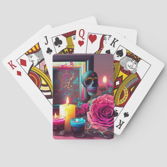 Day of the dead casinokort (Baksidan)