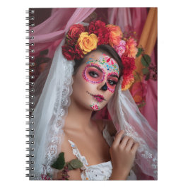 Day of the dead Catrina bärbar dator Anteckningsbok