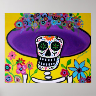 DAY OF THE DEAD CATRINA PAINA POSTER