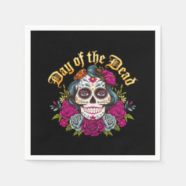 Day of the dead: Celebrate Dia de Los Muertos Pappersservett