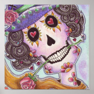 Day of the dead "Dam i Ro" Poster