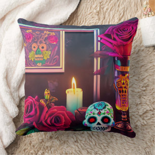 Day of the dead Decor Kudde