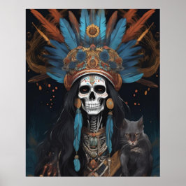 Day of the dead - Dia De Los Muertos Beauty Poster