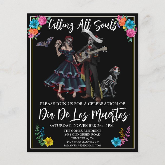 Day of the dead Dia De los Muertos Fiesta (Framsida)