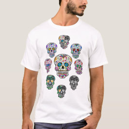 Day of the dead - Día de Los Muertos - Sugar Skull T Shirt