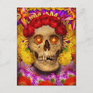 day of the dead - Dia de los Muertos Vykort