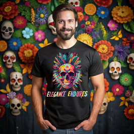 Day of the Dead, Elegance endures T Shirt