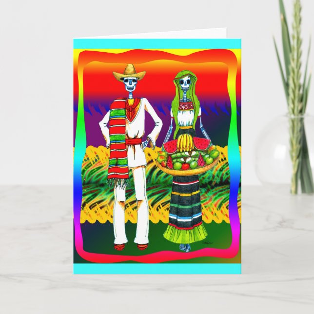 Day of the dead Firande Kort (Framsida)