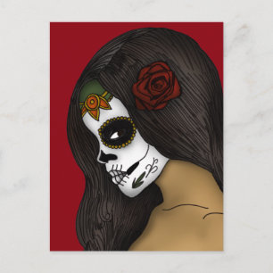 Day of the dead flicka vykort