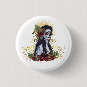 Day of the dead fredsock art av Renee Lavoie Knapp
