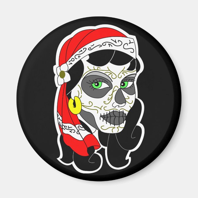 Day of the dead Girl Magnet (Framsidan)