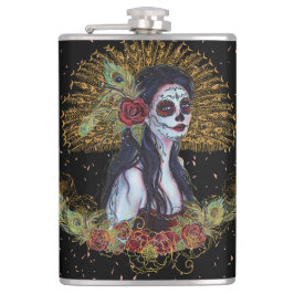 Day of the dead gothic art av Renee Lavoie Fickplunta